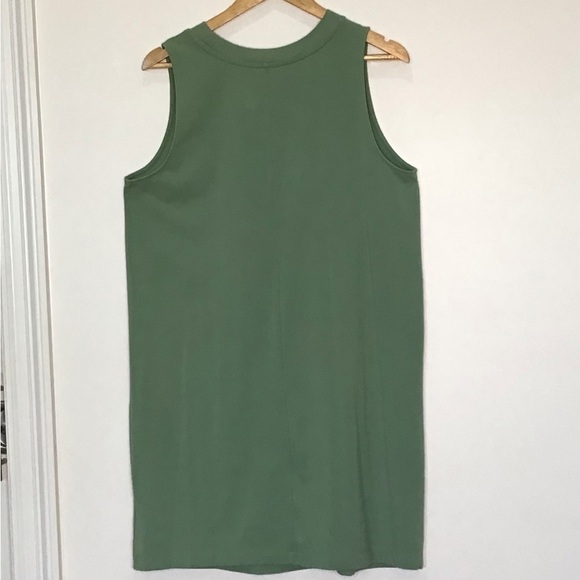 A New Day Mint Green Mini Dress Mock Neck Sleeveless size XL - Picture 3 of 6